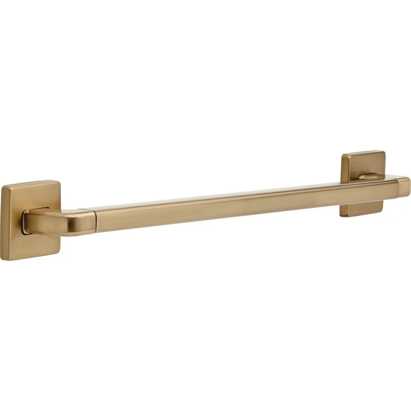 Delta 41924-CZ Angular Modern 24-Inch Grab Bar with Concealed Mounting, Champagne Bronze