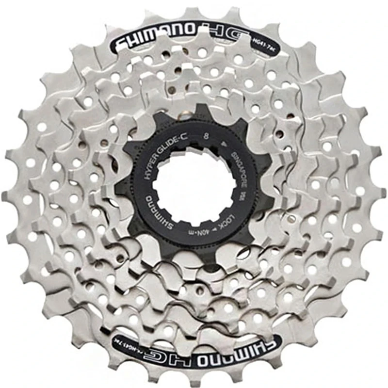 SHIMANO Cassette (10UDS) 7V 11/28 HG-41 SEMIBULK, Adults Unisex, Multicolor (Multicolor), 41semibulk