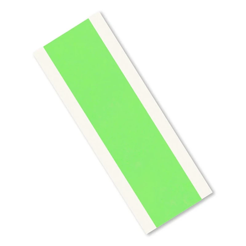 TapeCase 401+ 0.5" x 4"-500 High Performance Masking Tape-Converted from 3M 401+/233+, 0.5" x 4" Rectangles, Crepe Paper, Green (Pack of 500)