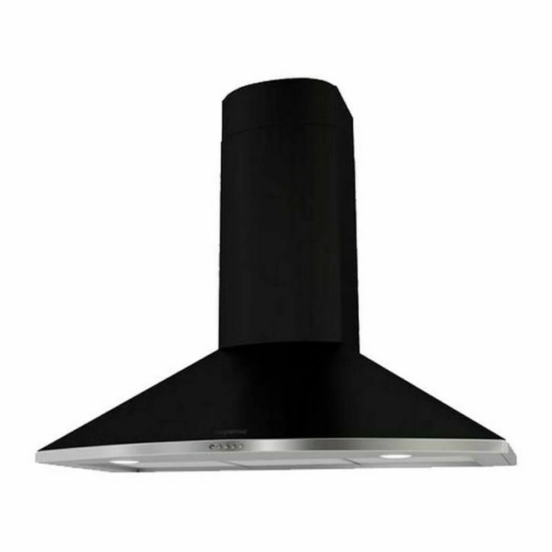 Mepamsa Tender H 70 V2 Decorative Wall Mounted Cast Iron Cooker Hood - Black - 28W - 3 Speed Settings - Image 1