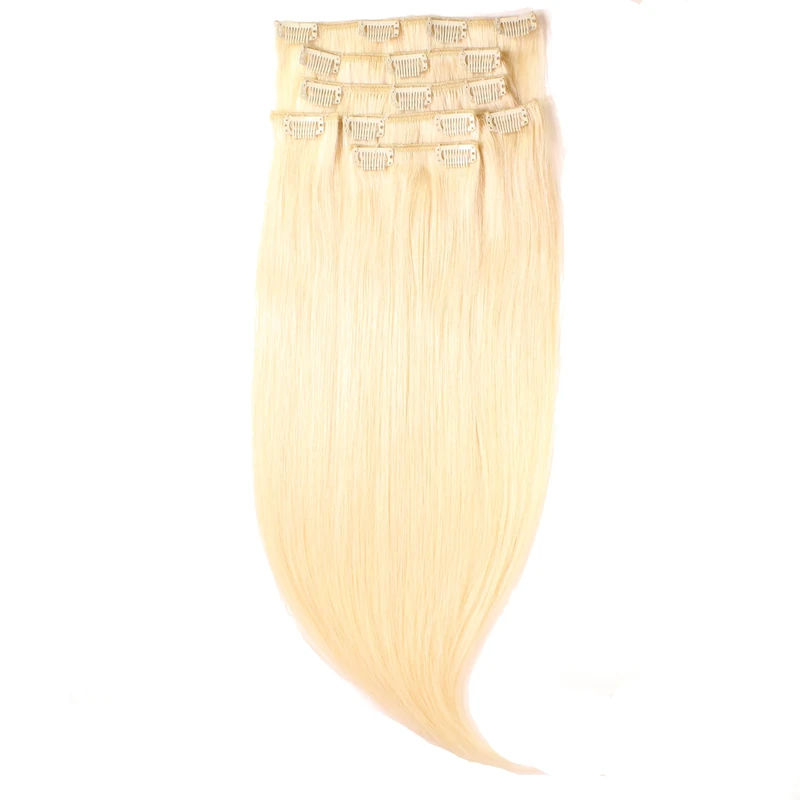 Just Beautiful Hair and Cosmetics Clip-In Remy Genuine Hair Extensions in Strands, 60 cm
