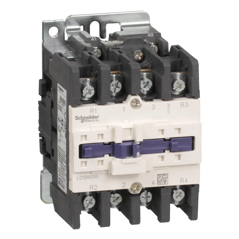 Schneider Electric TeSys D contactor - 4P(2 NO + 2 NC) - AC-1 = 440 V 125 A 48 V AC 50/60 Hz coil