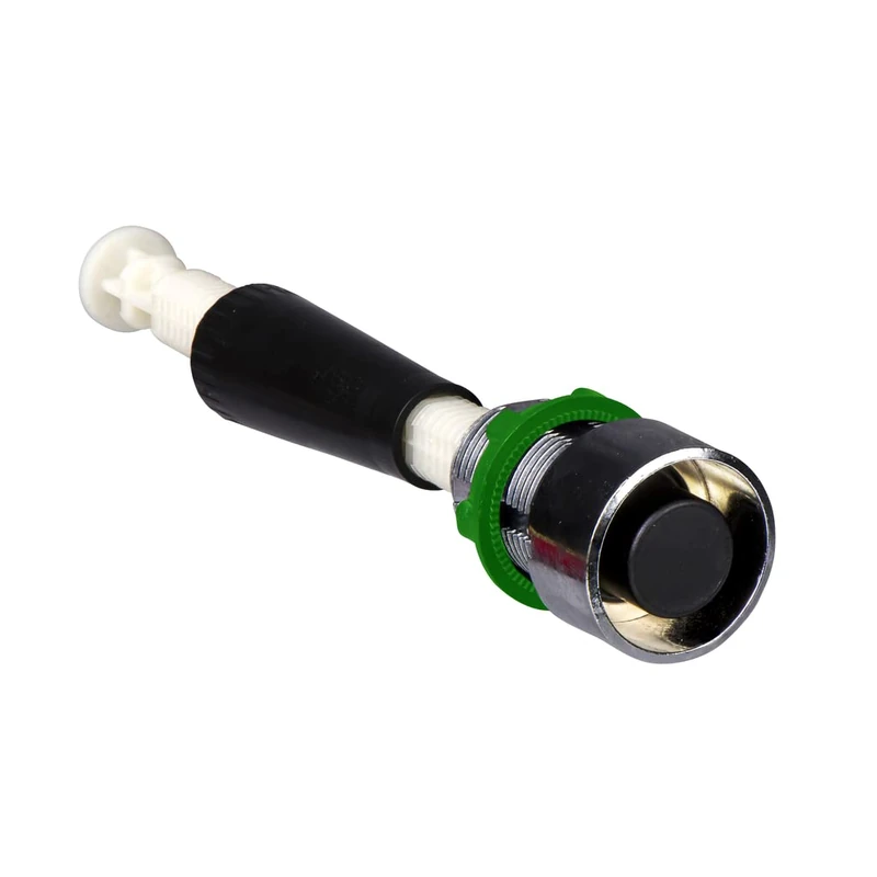 Schneider Electric black flush reset pushbutton Ø22 for 130257 mm actuation distance