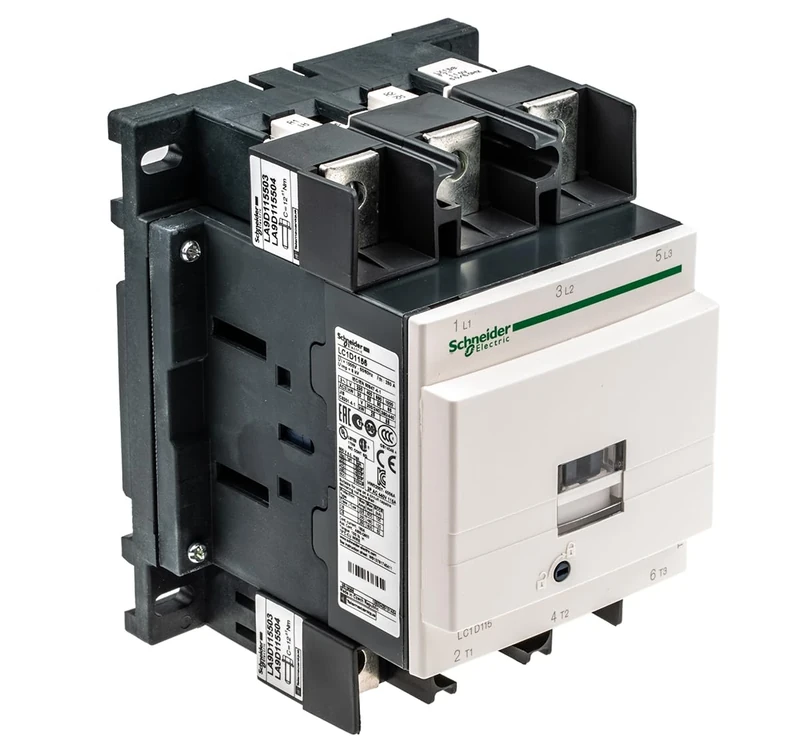 Schneider Electric TeSys D contactor - 3P(3 NO) - AC-3 - = 440 V 115 A - 110 V AC 50/60 Hz coil