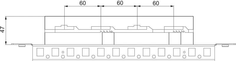 Schneider Electric NSYBS600 Jam Stand Up to 630 to 600 mm