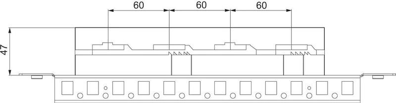 Soporte embarrados 630A 800