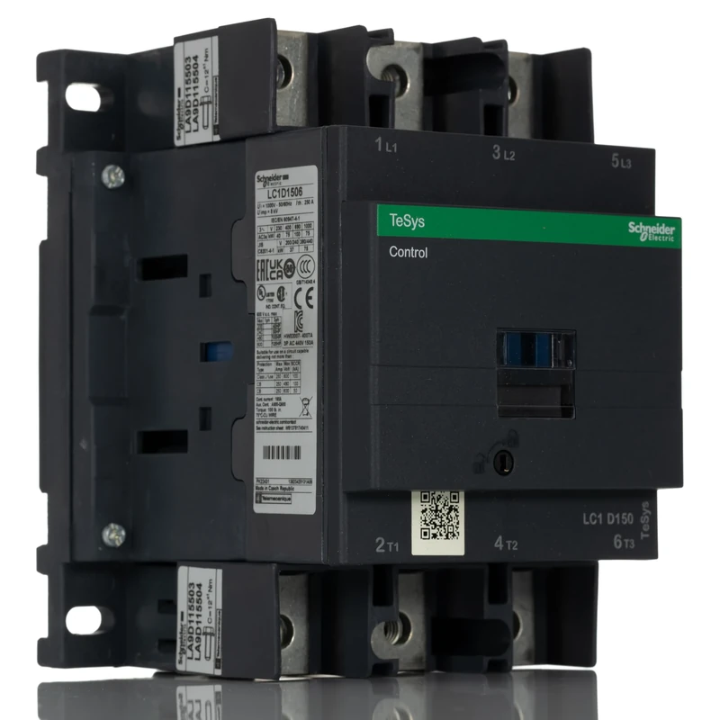 Schneider Electric TeSys D contactor - 3P(3 NO) - AC-3 - = 440 V 150 A - 110 V AC 50/60 Hz coil