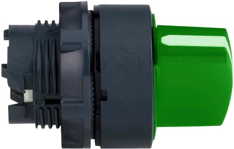 Schneider Electric Pic – MSS 41 04 – Head Selector 22 Brake Lever Lh 3 Return Contact Short/Green Bezel