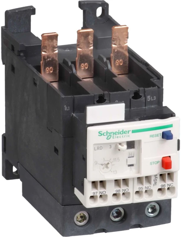 Schneider LRD340L3 Motor Protection Relay, 30-40A, 1S+1Ö, Class 20, Spring Connection - Image 1
