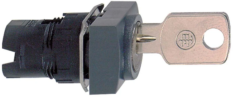 Schneider Elec Pic – MSS 45 04 – Head Selector Diameter 16 Key 3 Central Fixing Rectangular