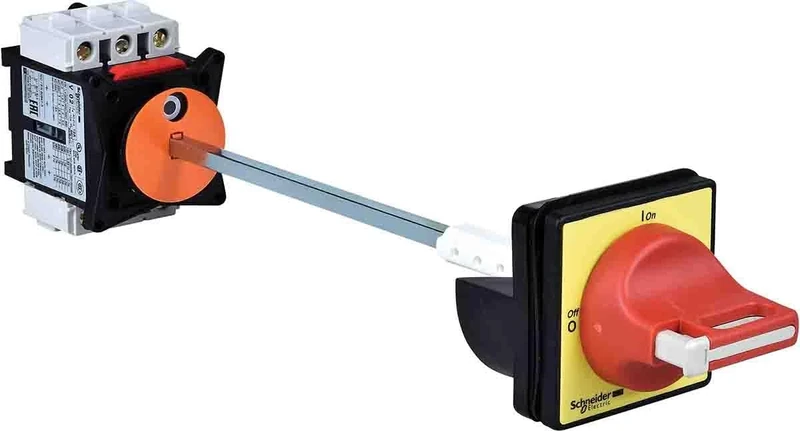 Schneider Electric, TeSys Vario - emergency stop switch disconnector - 32 A - back of enclosure, VCCD1