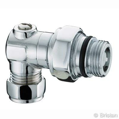 Bristan SKINLET-2CP Isolation Elbows (Pair), Chrome