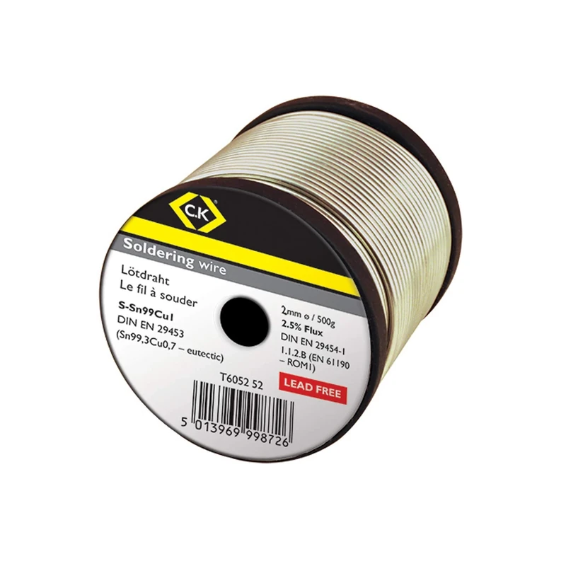 C.K T6052 52 Soldering Wire Reel