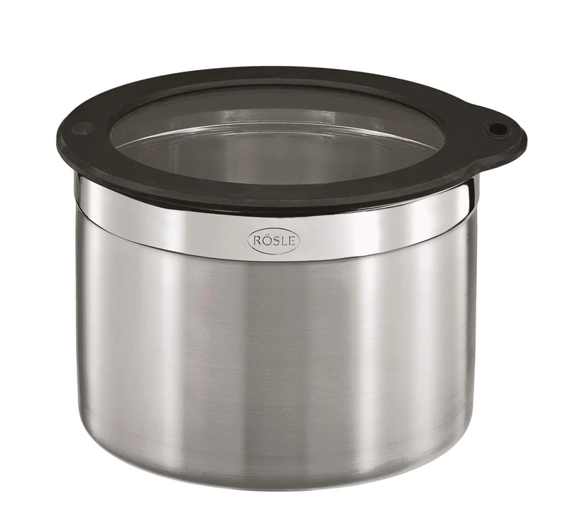 Rosle Jar High with Silicone Glass Lid, 16 cm