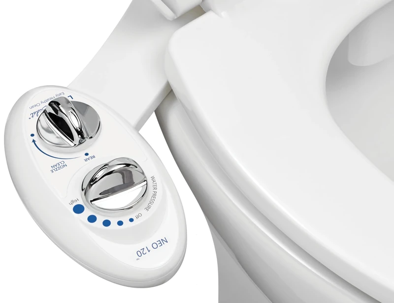 Luxe Bidet Neo 120 White BidetNeo120sww Bidet, 17 x 10 x 3 inches