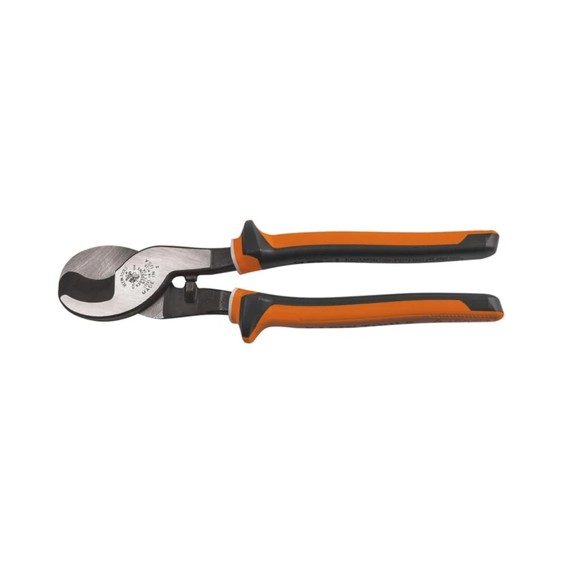 Klein Tools Klein 63050EINs Electrician's Insulated High-Leverage Cable Cutter, Multi-Colour
