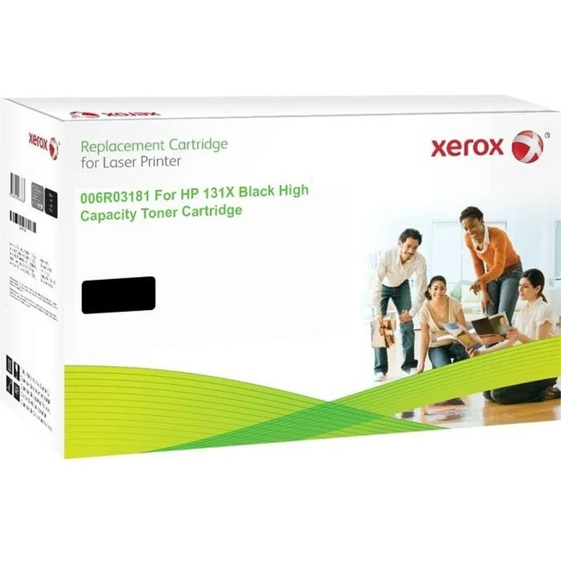 Xerox Compatible Black High Yield Toner Cartridge for Use in HP CLJ Pro 200 M251/200 MFP M276 Equivalent to HP 131X/CF210X Black one size