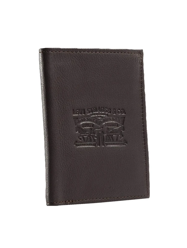 Levi's Men Clairview Vertical Coin Purses and Pouches 222543-4 Brown