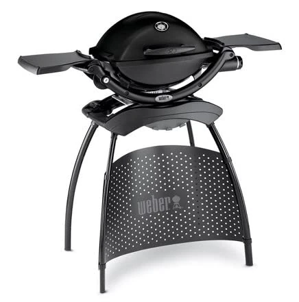 Weber Q 1200 – Barbecue (Black, Aluminium, 126 cm, 52.5 cm, 103.9 cm)