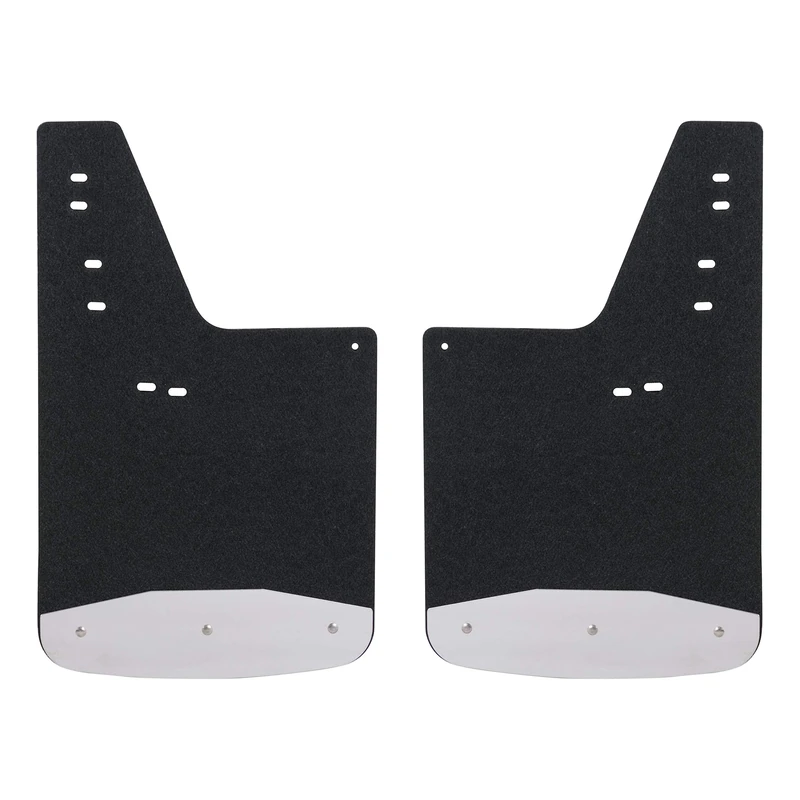 LUVERNE 251120 Front or Rear 12-Inch x 20-Inch Textured Rubber Mud Guards, Select Ford F-250, F-350, F-450, F-550 Super Duty,Black