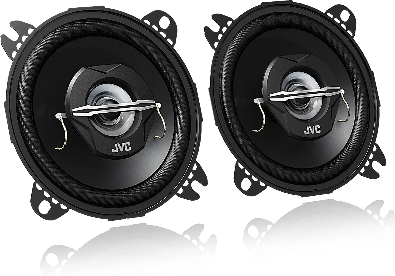 Kenwood JVC CS J420X 10 cm 2-Way Coaxial Speaker – Black