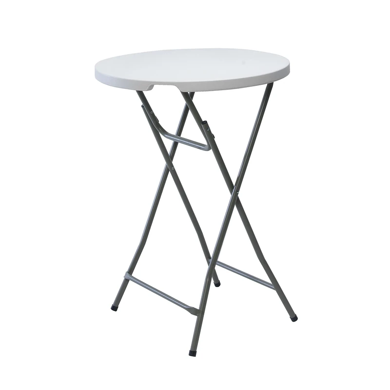 EDCO 871125254219 Polyethylene Bar Table - White
