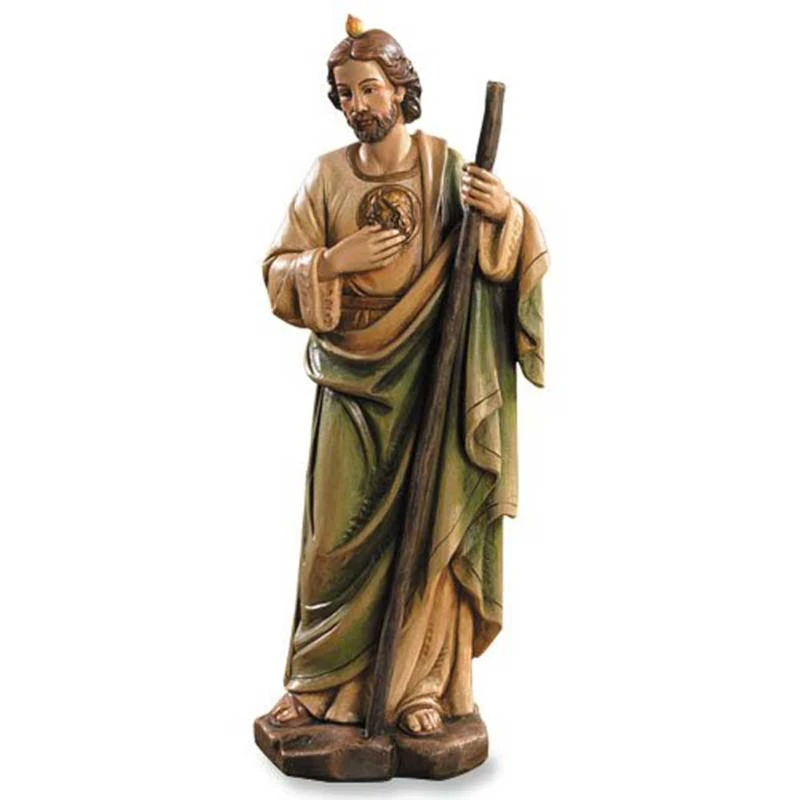 Avalon Gallery Christian Brands St. Jude Statue - Toscana Resin 8" H Catholic
