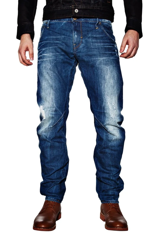 G-STAR RAW Men's Arc 3D Slim Jeans, Blue (Medium Aged Destroy 50783-5773-3142), 27W / 34L