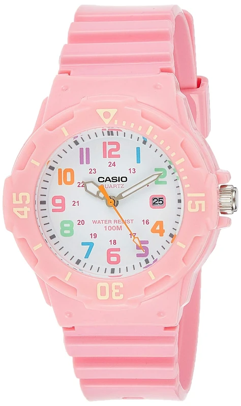 Casio Women's Watch with Quartz Movement LRW-200H-4B2, Pink, Strip