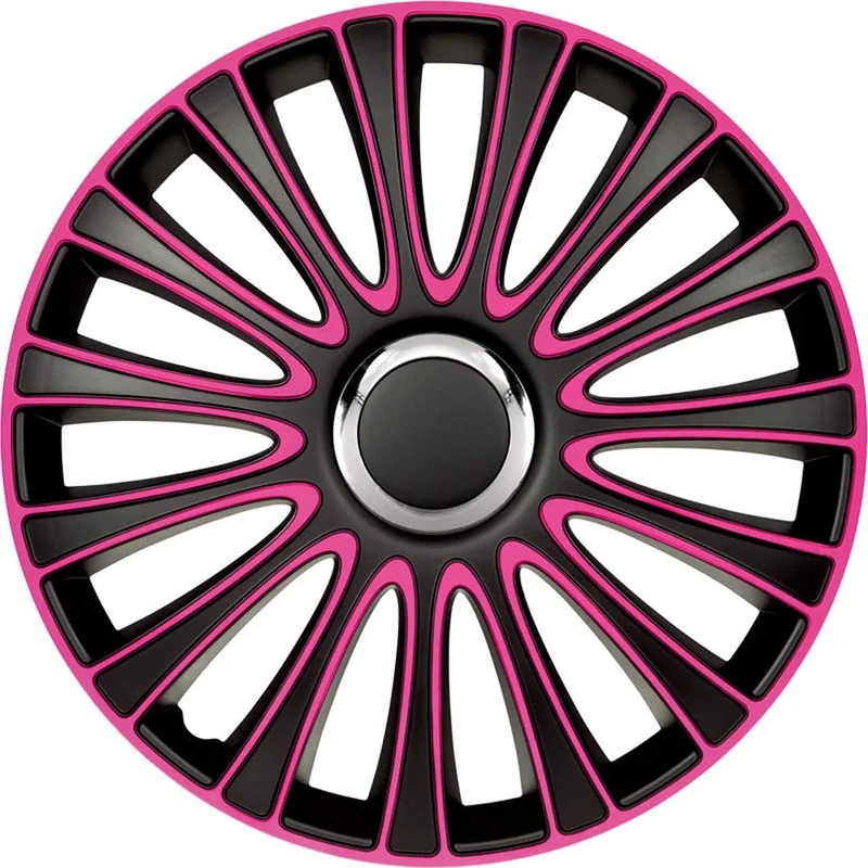 AutoStyle Set wheel covers LeMans 17-inch black/pink