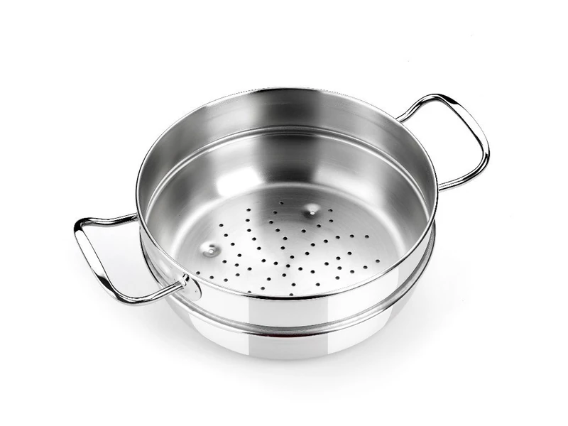 Braisogona Professional Stainless Steel Colander, 20 cm Silver