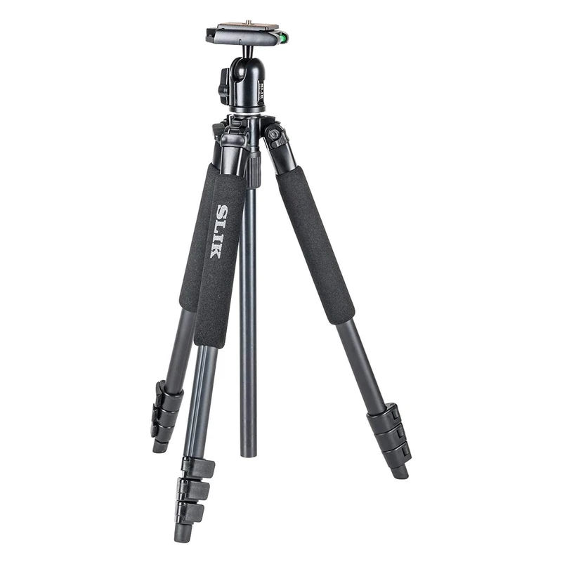 SLIK Sprint 150 Aluminum Tripod with SBH-150DQ Ball Head, Black (611-875)