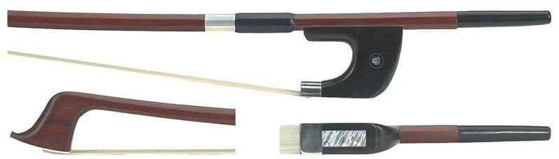 GEWA double bass bow, brasil wood, Massaranduba Student, 1/8, octagonal stick, german model