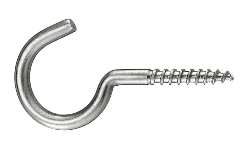 CONNEX KL5120003 Screw Hooks Curved V2A 3x40