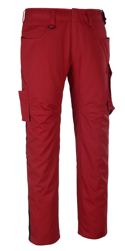 Mascot 12079-203-0209-82C43 Size L82cm/C43 "Dortmund" Trousers - Red/Black