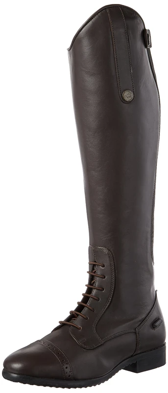HKM Valencia Riding Boots, Standard Length/Width, Brown, 45