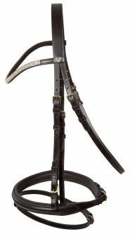 PFIFF Platin Bridle Brown Cob