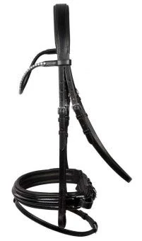 PFIFF Clifton Snaffle Bridle Platinum