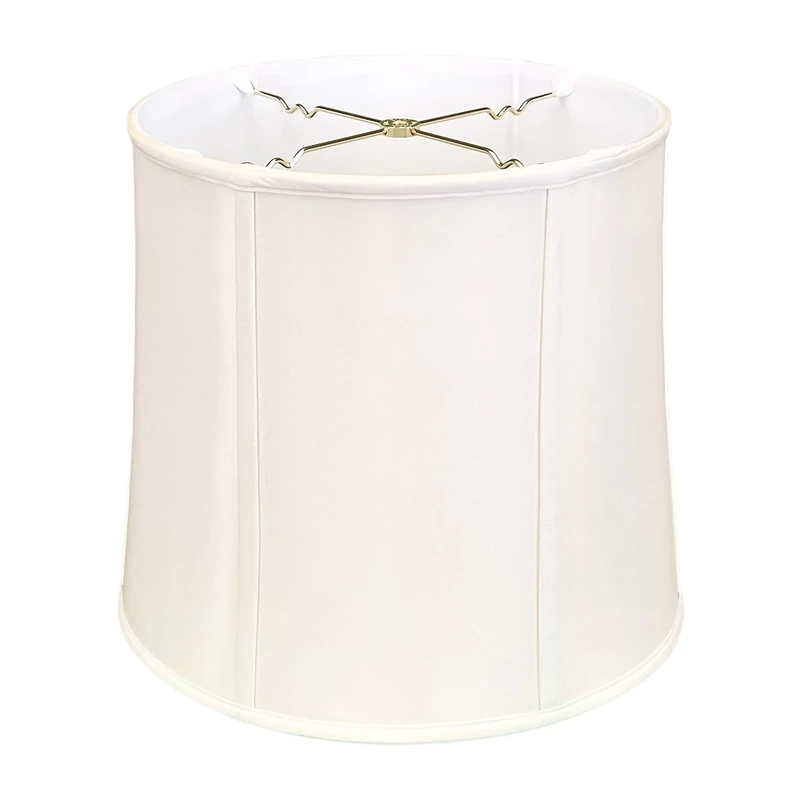 Royal Designs BS-719-10WH Basic Drum Lamp Shade, 9 x 10 x 10, White
