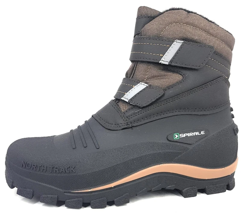 Spirale Men's Tove Snow Boots, Brown, 10.5 UK