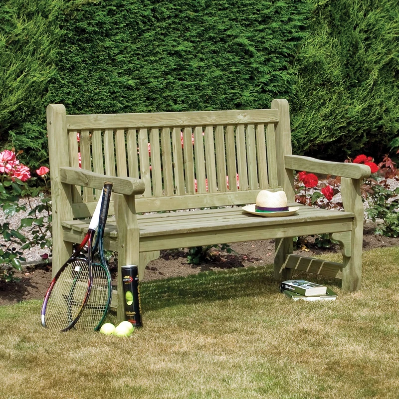Rowlinson 3-Seater FSC Softwood Bench