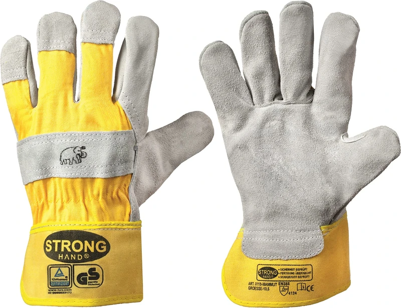 Format 4025888100839 – Handsch. Mammut. Rind/kernspaltleder. Gr. 11 - Image 1