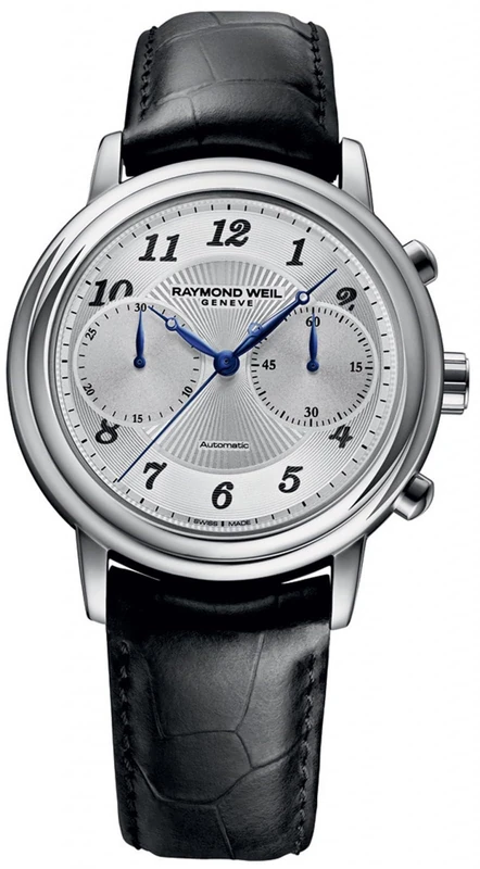Raymond Weil Mens Automatic Watch Chronograph Maestro Swiss Made