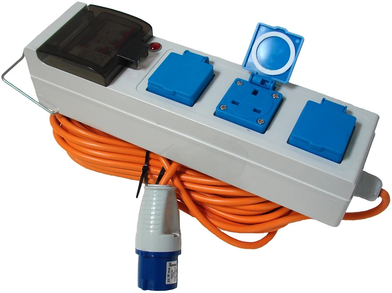 Maypole 230V 10A Mobile Mains Power Unit For Caravans, Camping, Campervans, Motorhomes