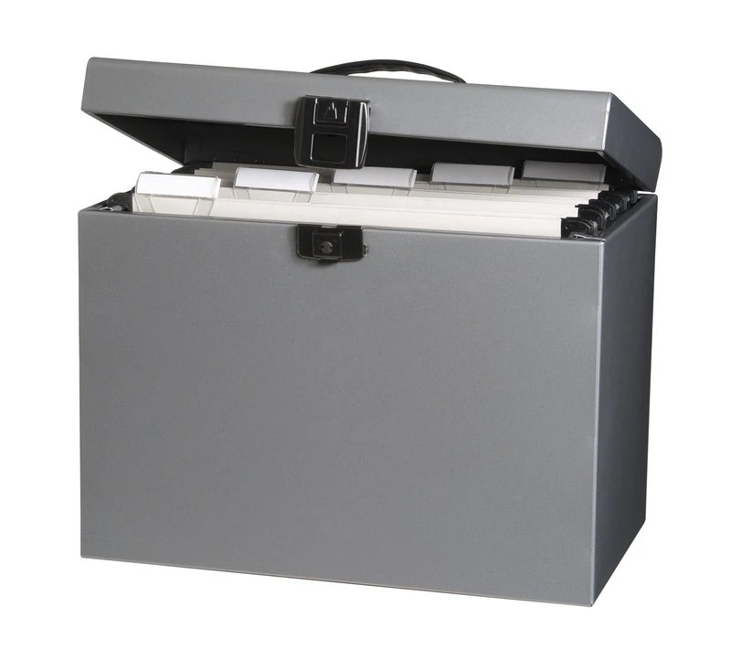 Elba Class' N Go Classic + 5 A4 Suspension File with Indexing Jumper Grey Metal Case