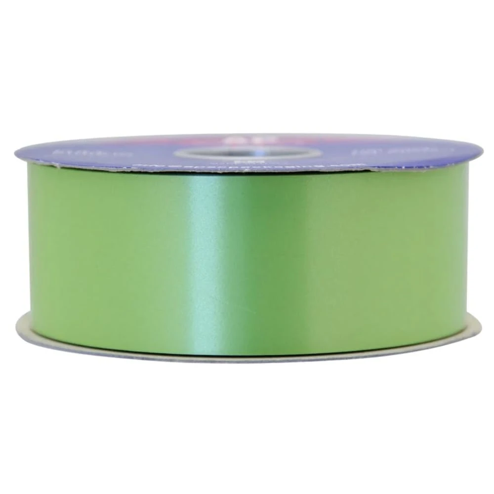 Poly Ribbon 48mm x 100yds Lime Green