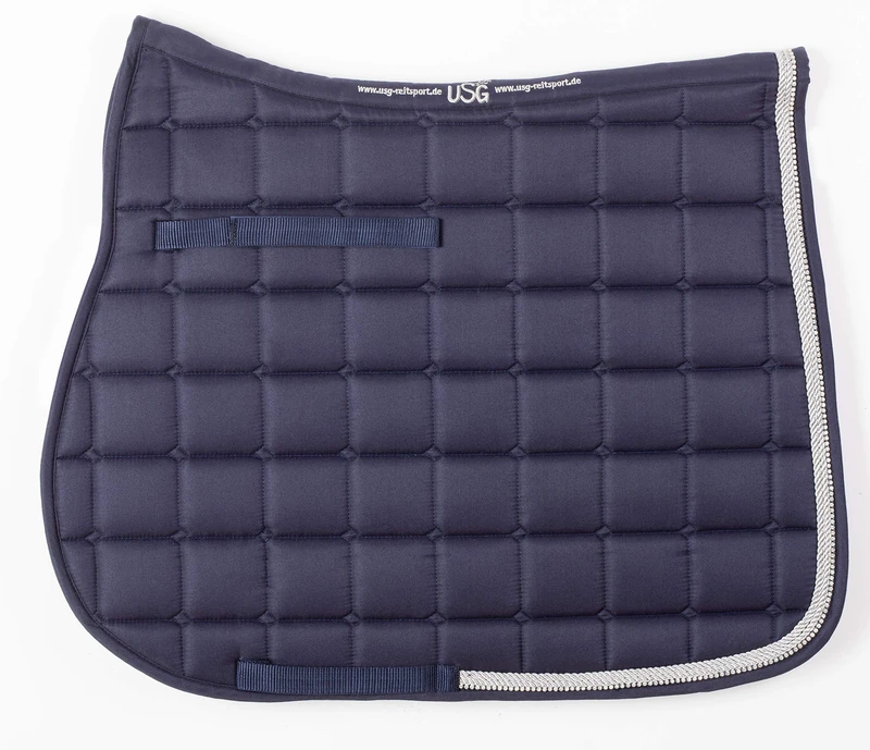 United Sportproducts Germany USG1305 Usg Baroness Gp Saddlecloth Full - Navy, Regular - Image 1