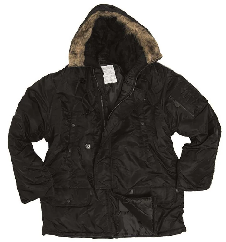 Mil-Tec Us N3B Parka Black 906