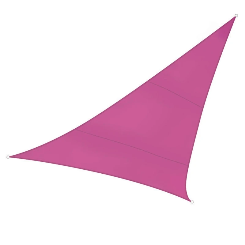 PEREL 5 x 5 x 5 m Triangle Shade Sail - Fuchsia
