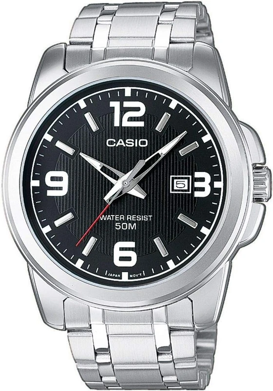 Casio Men's Analogue Quartz Watch with Stainless Steel Bracelet MTP-1314PD-1A
